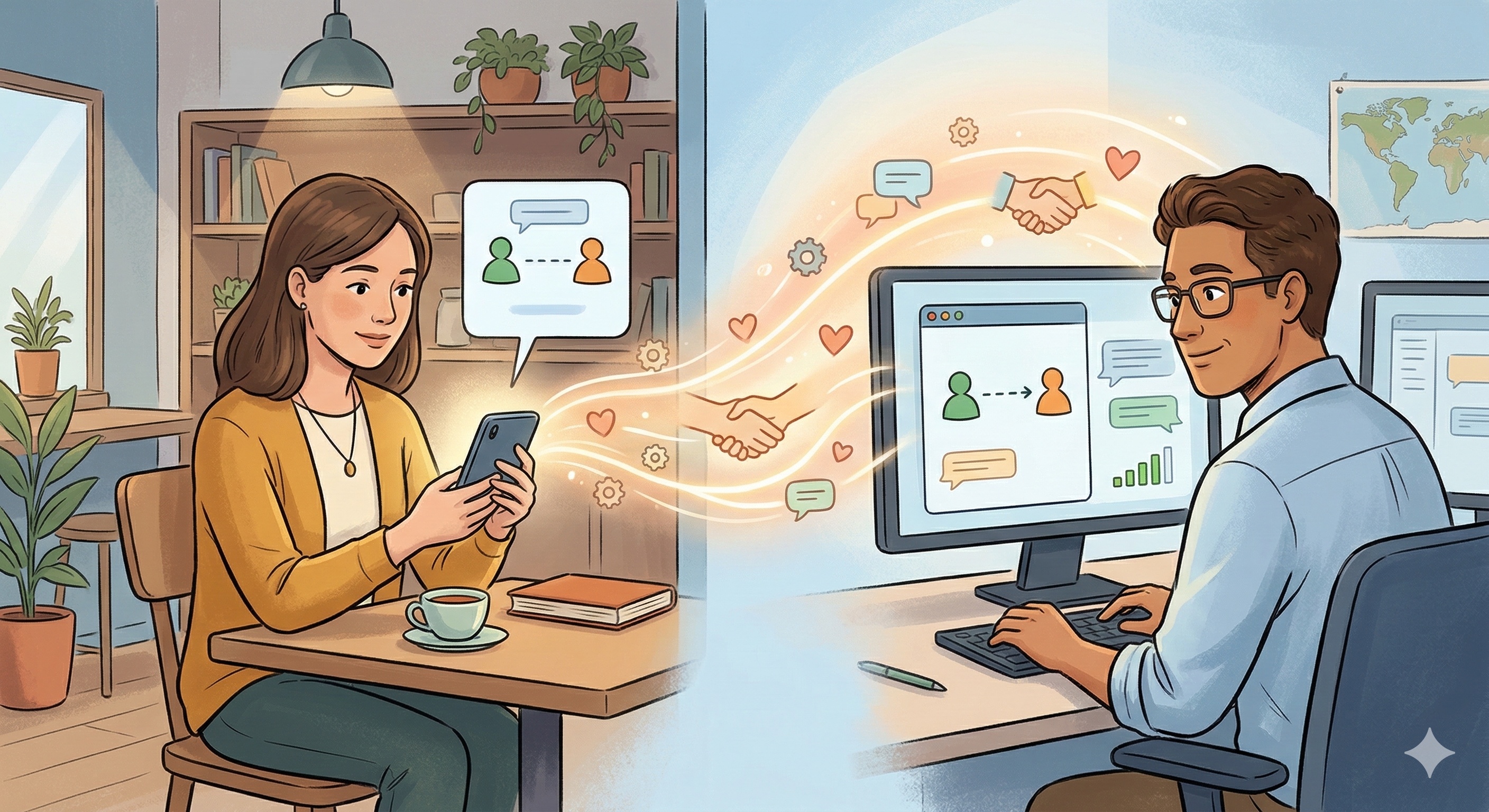 Impact psychologique des avis privés